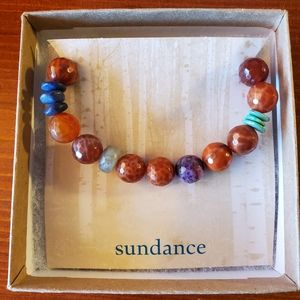 Sundance saffron & sage stretch bracelet